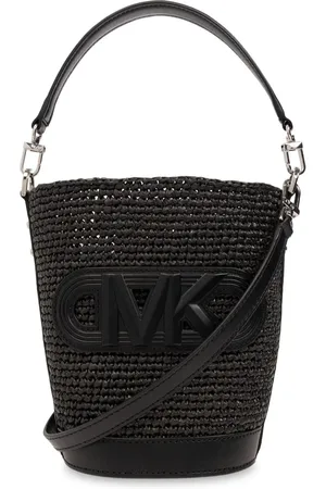 Michael Kors Small Townsend straw tote bag