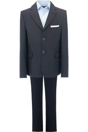 M. Moustache Kingsley single-breasted suit