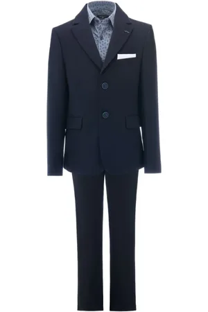 M. Moustache Beckett single-breasted suit