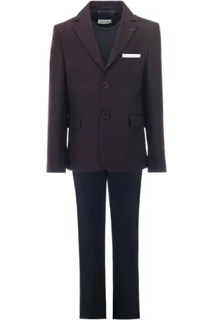 M. Moustache Olivero single-breasted suit