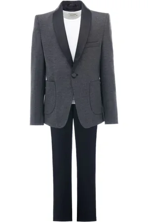 M. Moustache Hendrix m??lange-effect suit