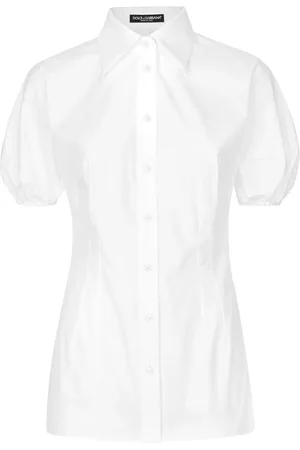 Dolce & Gabbana Short puff-sleeves shirt