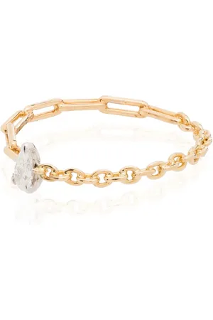 YVONNE LÉON 18kt yellow pear diamond ring