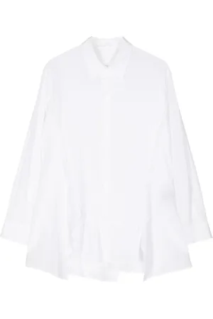 YOHJI YAMAMOTO Draped long-sleeve shirt