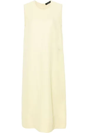 Fabiana Filippi Sleeveless shift midi dress