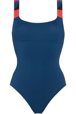 ERES Tempo geometric-print swimsuit