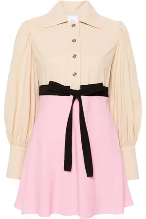 Patou Two-tone mini dress