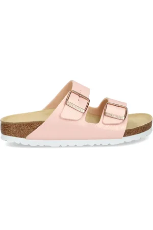 Birkenstock Arizona Birko-Flor buckled slides