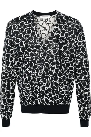 Maison Kitsuné Abstract Daisy cardigan