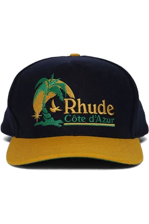 Rhude Azur Coast cotton cap