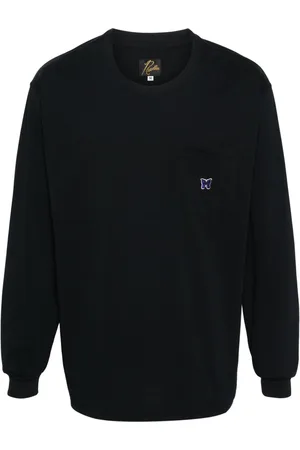 Pins & Needles Butterfly-embroidered T-shirt