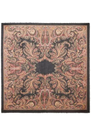 Etro Paisley-print cashmere scarf