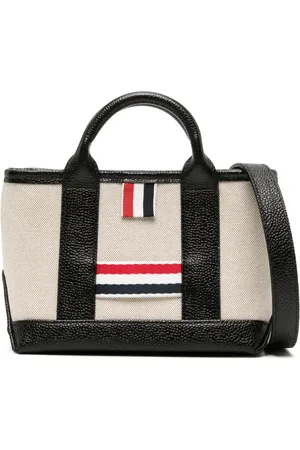 Thom Browne Mini Tool leather tote bag