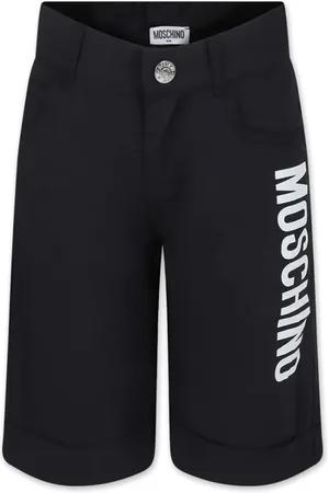Moschino Logo-print cotton shorts