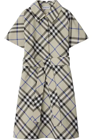 Burberry Checked cotton shirtdress