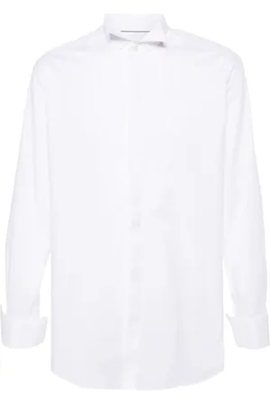 Tintoria Mattei Pintuck-detail buttoned shirt