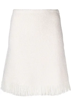 Chloé Boucl?? fringed A-line miniskirt
