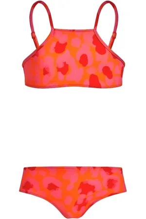 Vilebrequin Abstract-print square-neck bikini