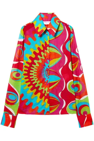 Puccini Bersaglio-print cotton shirt