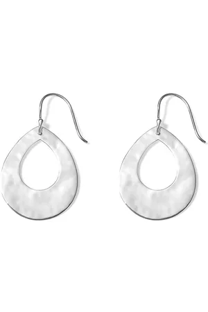 Ippolita Classico hammered teardrop earrings