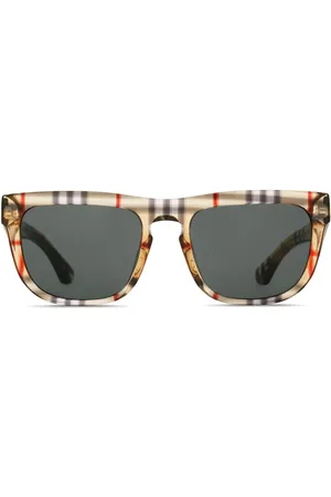 Burberry Vintage Check square-frame sunglasses