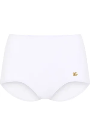 Dolce & Gabbana Logo-appliqué bikini bottoms