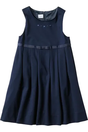 Familiar Sleeveless bow-embroidered dress