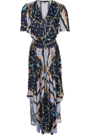 Maje Polka-dot maxi dress