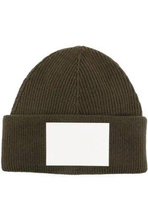 Maison Margiela Numbers-motif knitted beanie