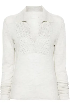 Zadig & Voltaire Sally rhinestone-embellished cashmere jumper