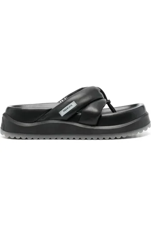 Premiata Padded-design leather sandals