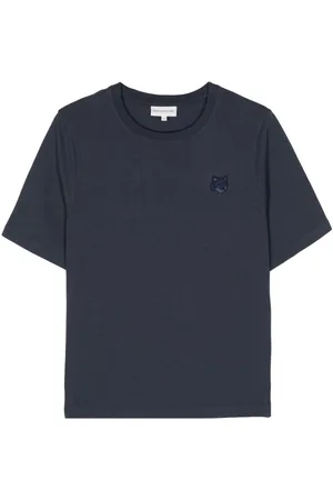Maison Kitsuné Fox-appliqu?? cotton T-shirt