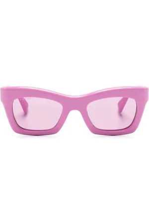 Gucci Rectangle-frame sunglasses
