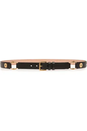 Bally Arkle buckle leather belt