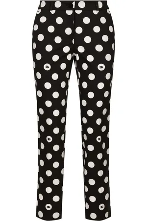 Dolce & Gabbana Mid-rise straight-leg trousers