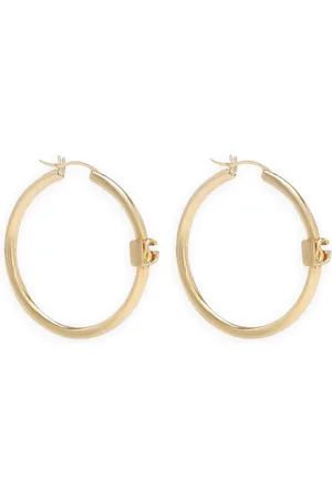 Dolce & Gabbana DG logo-charm hoop earrings