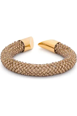 Paco rabanne Pixel crystal-embellished bracelet