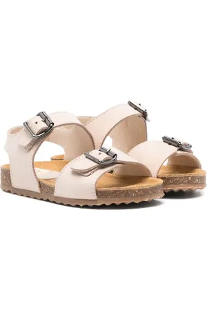 Il gufo Open-toe suede sandals