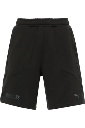 PUMA X PLEASURES logo-print track shorts