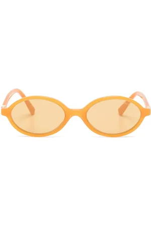 Miu Miu Regard oval-frame sunglasses