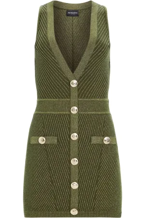 Retrofete Ellison ribbed-knit minidress