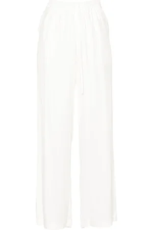 P.A.R.O.S.H. Enver satin straight-leg trousers