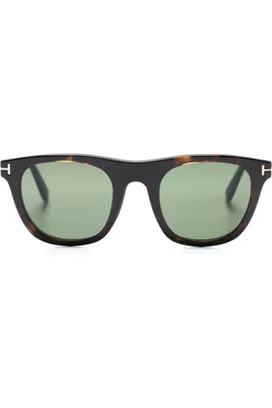 Tom Ford Interchangeable-frame tortoiseshell glasses