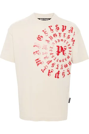 Palm Angels Logo-print cotton T-shirt