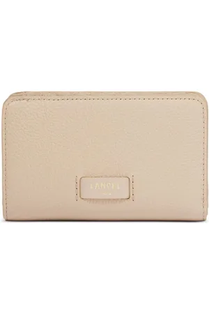 LANCEL Ninon leather compact wallet