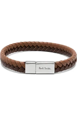 Paul Smith Braided leather bracelet