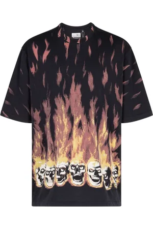 Supreme X MM6 Maison Margiela flame-print T-shirt