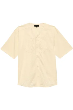 Purple Brand Crest Baseball cotton shirt