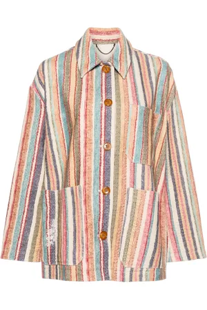 Dorothee Schumacher Striped comfort cotton jacket