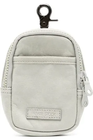 PRIVATE STOCK Kew zip leather pouch